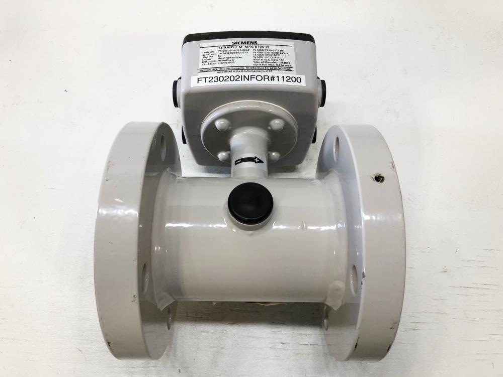 Siemens Sitrans FM MAG 5100 W Electromagnetic Flow Sensor 7ME652-3MJ13-2AA2